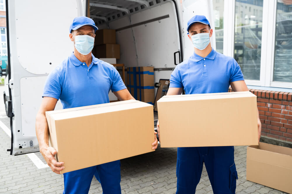 Moving Services Marketing Concept